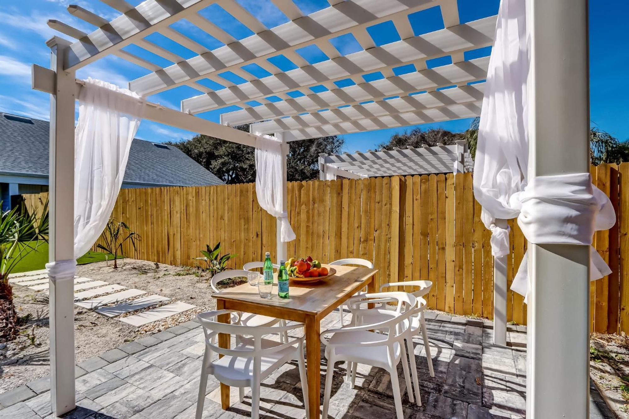 Classy Bohemian Beach Cabana- Close To Beach Saint Augustine Eksteriør billede